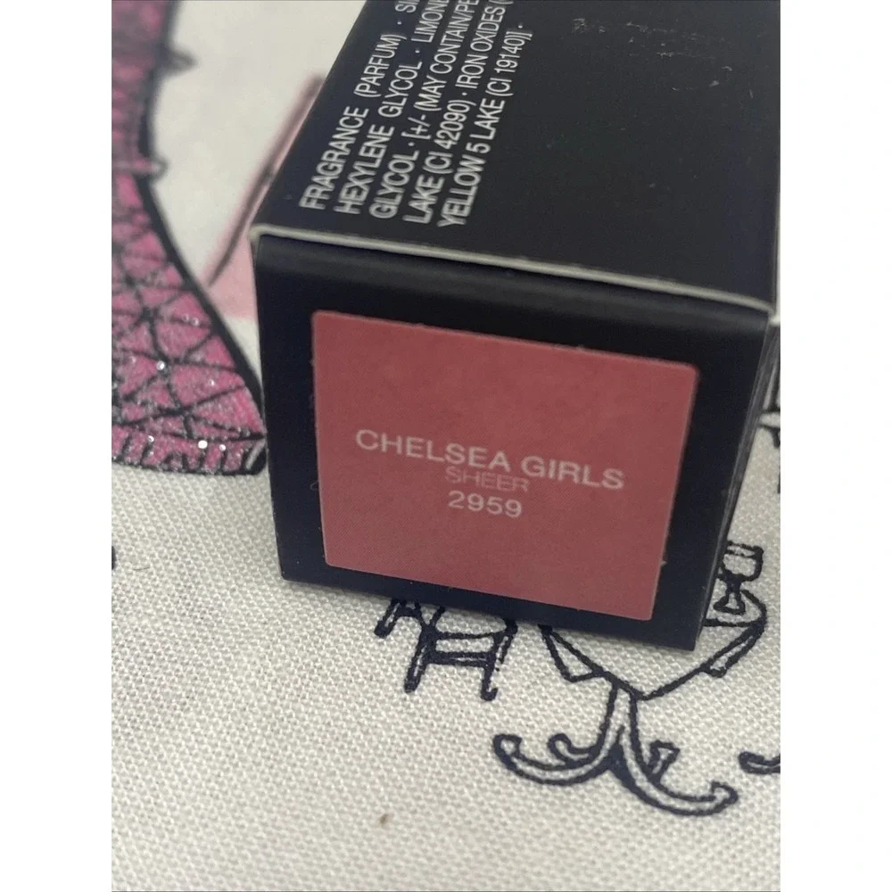 NARS CHELSEA GIRLS 2959 Sheer‎ Lipstick .12 oz BRAND NEW